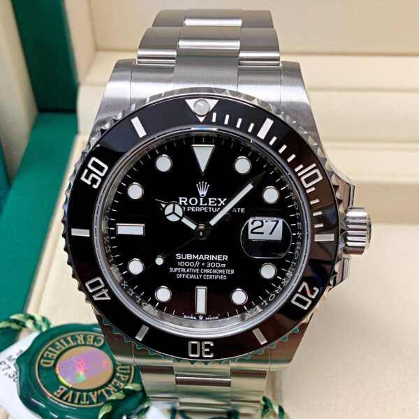 Rolex replica submariner black date 126610LN 41m